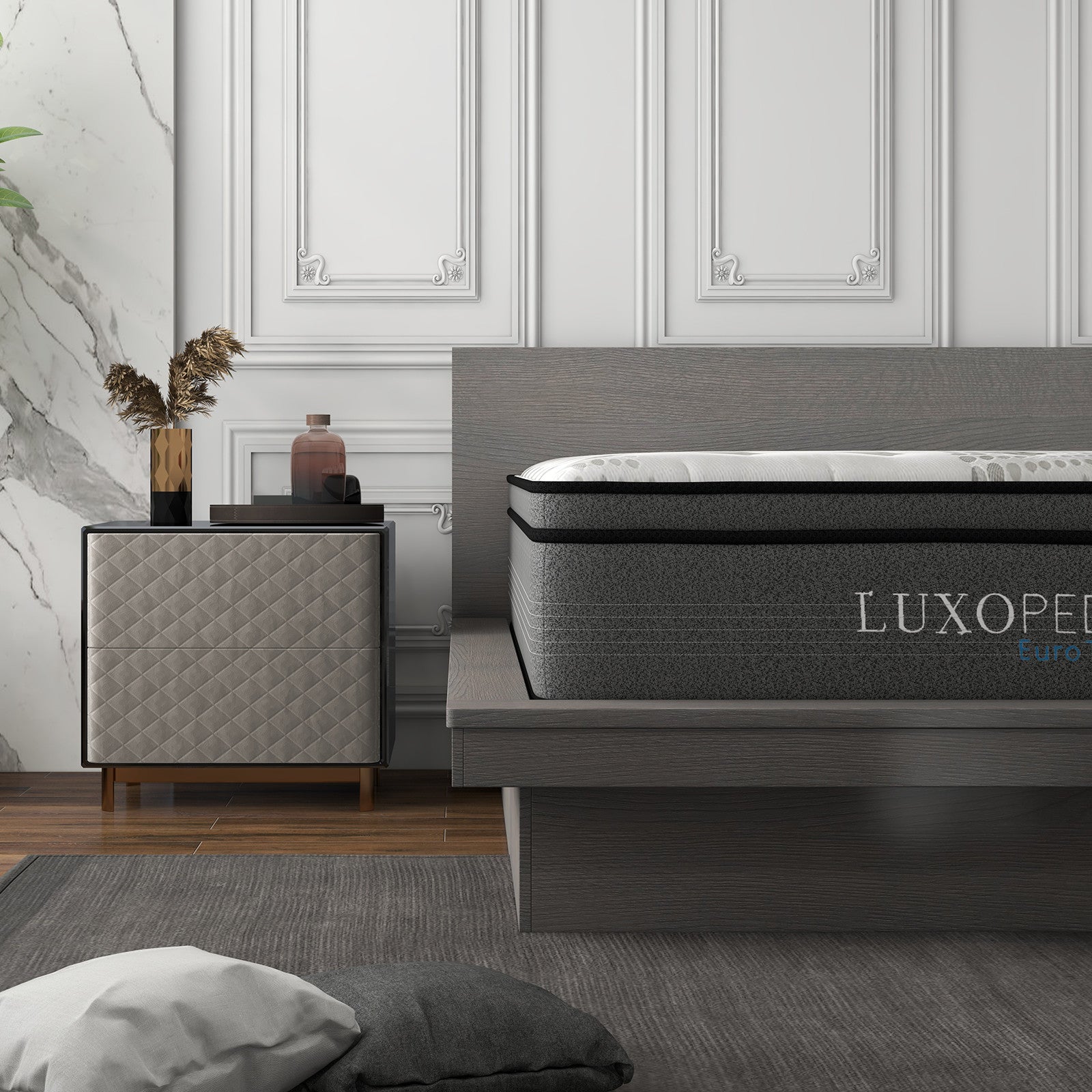 NNEIDS Luxopedic EuroTop 5 Zone Mattress Single-0