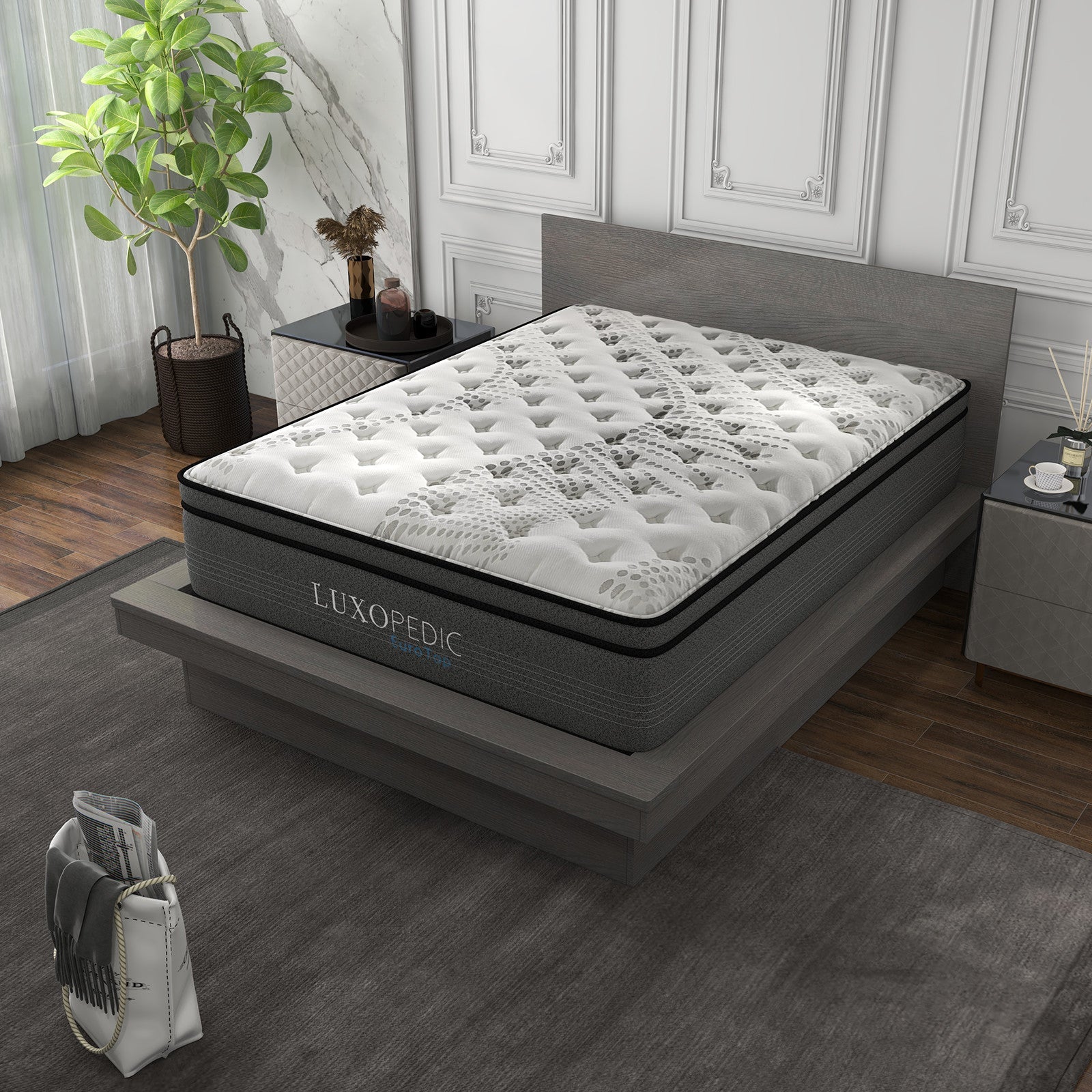 NNEIDS Luxopedic EuroTop 5 Zone Mattress Single-1