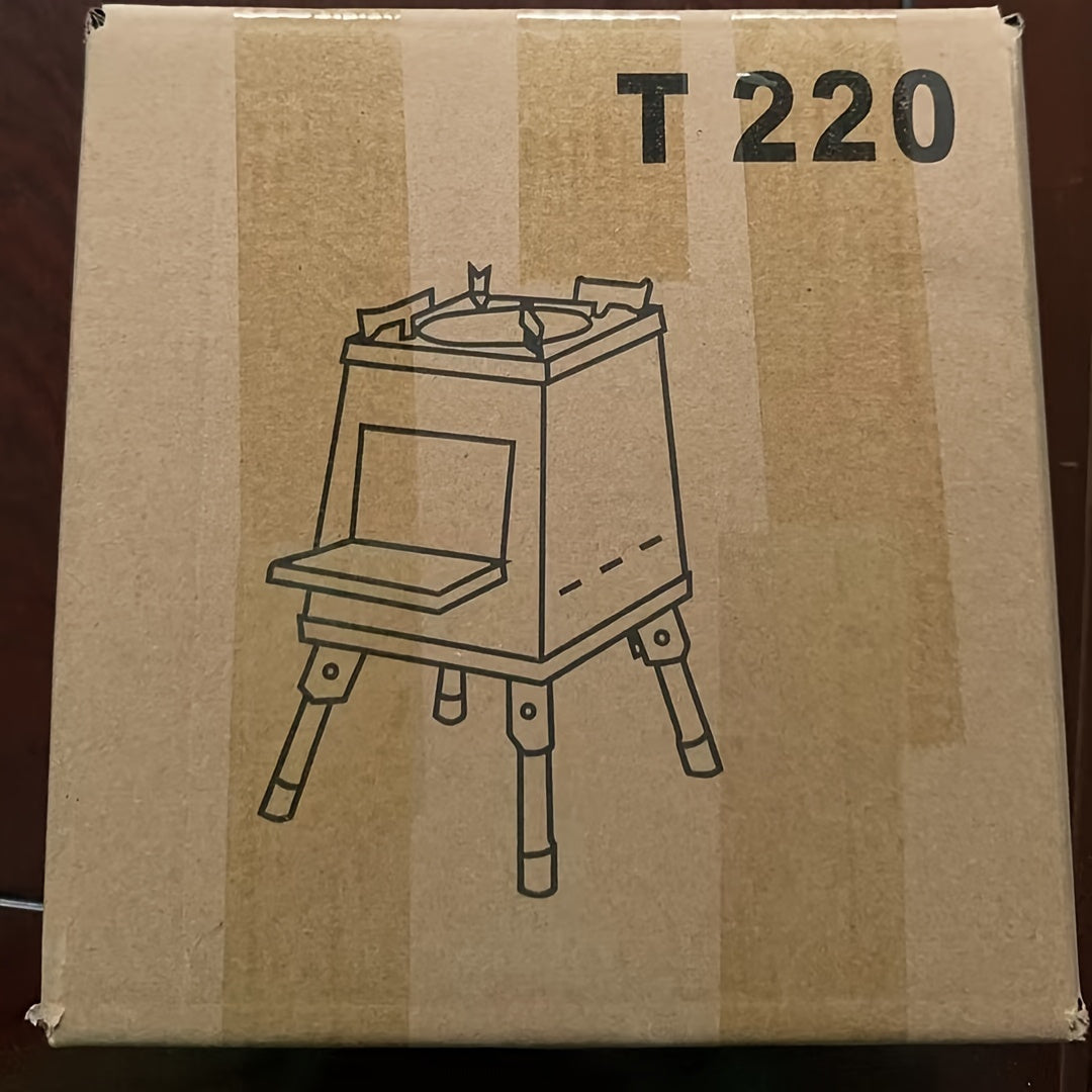 Wood-Burning Camping Stove Outdoor Grill-4