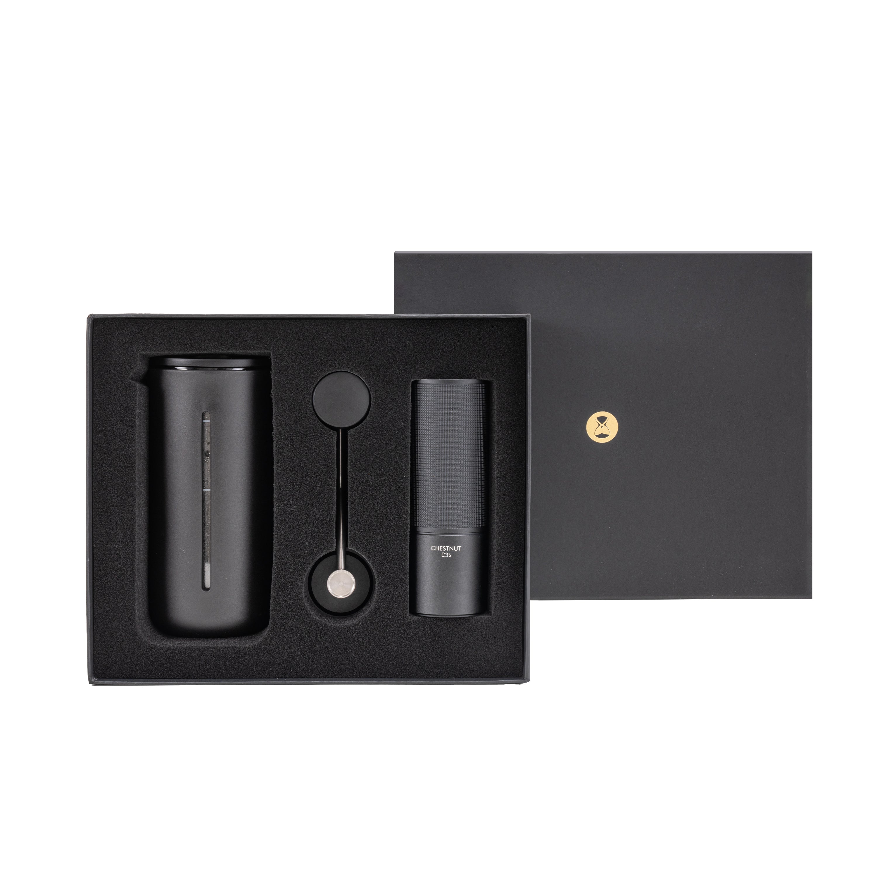 TIMEMORE French Press Kit (C3S Grinder + U French Press)-0