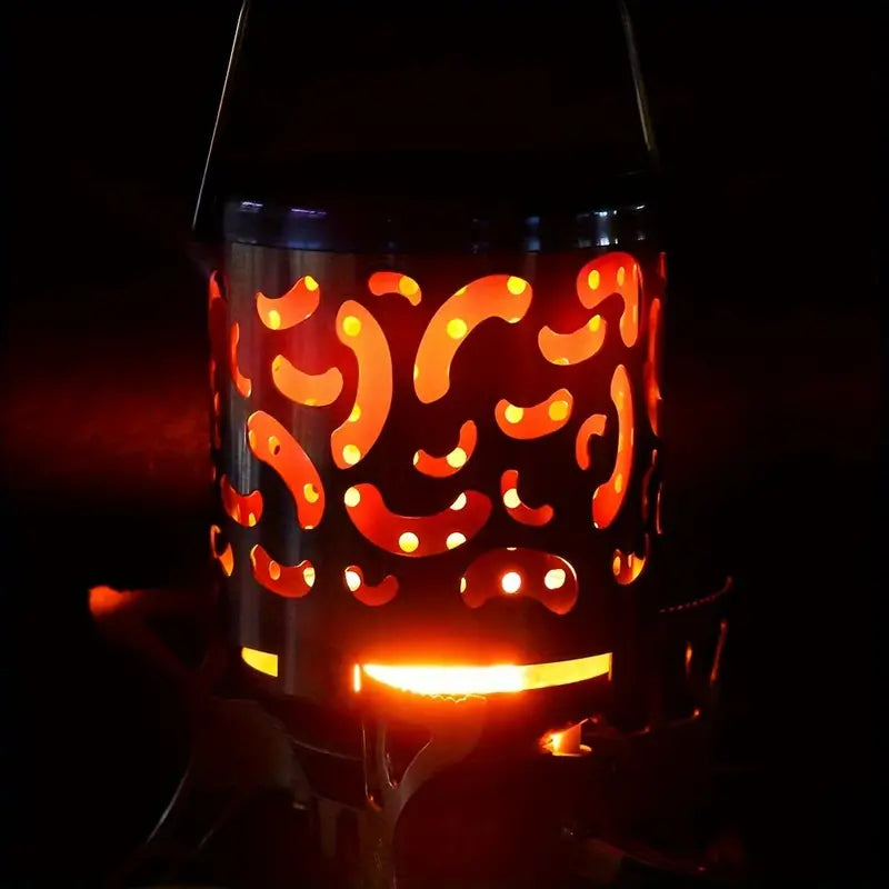 Compact Stainless Steel Heating Stove - Mini Heater Stove-4