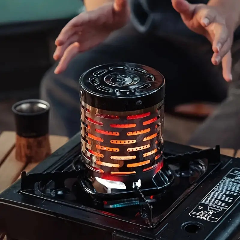 Camping Mini Heating Stove - Stainless Steel Grill Stove-1