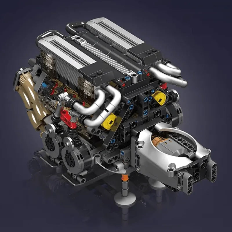 Motorised W16 Engine 951pcs-2