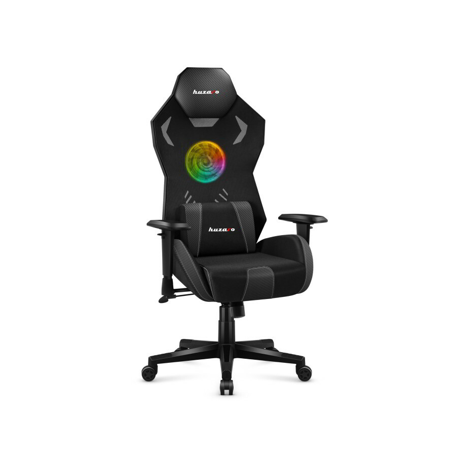 Huzaro Combat 7.6 RGB LED Gamer szék - Fekete (HZ-COMBAT 7.6 RGB BLACK)-0
