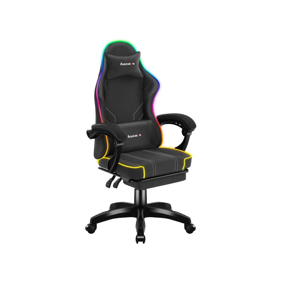 Huzaro Force 3.7 RGB LED Gamer szék - Fekete (HZ-FORCE 3.7 RGB BLACK)-0