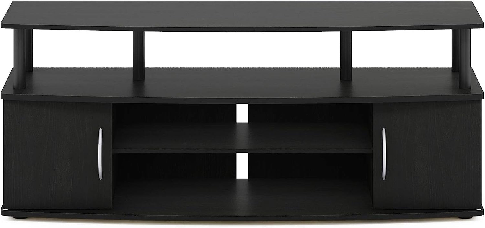 Jaya 55 Inch TV Entertainment Stand Blackwood Wood Cabinet-4