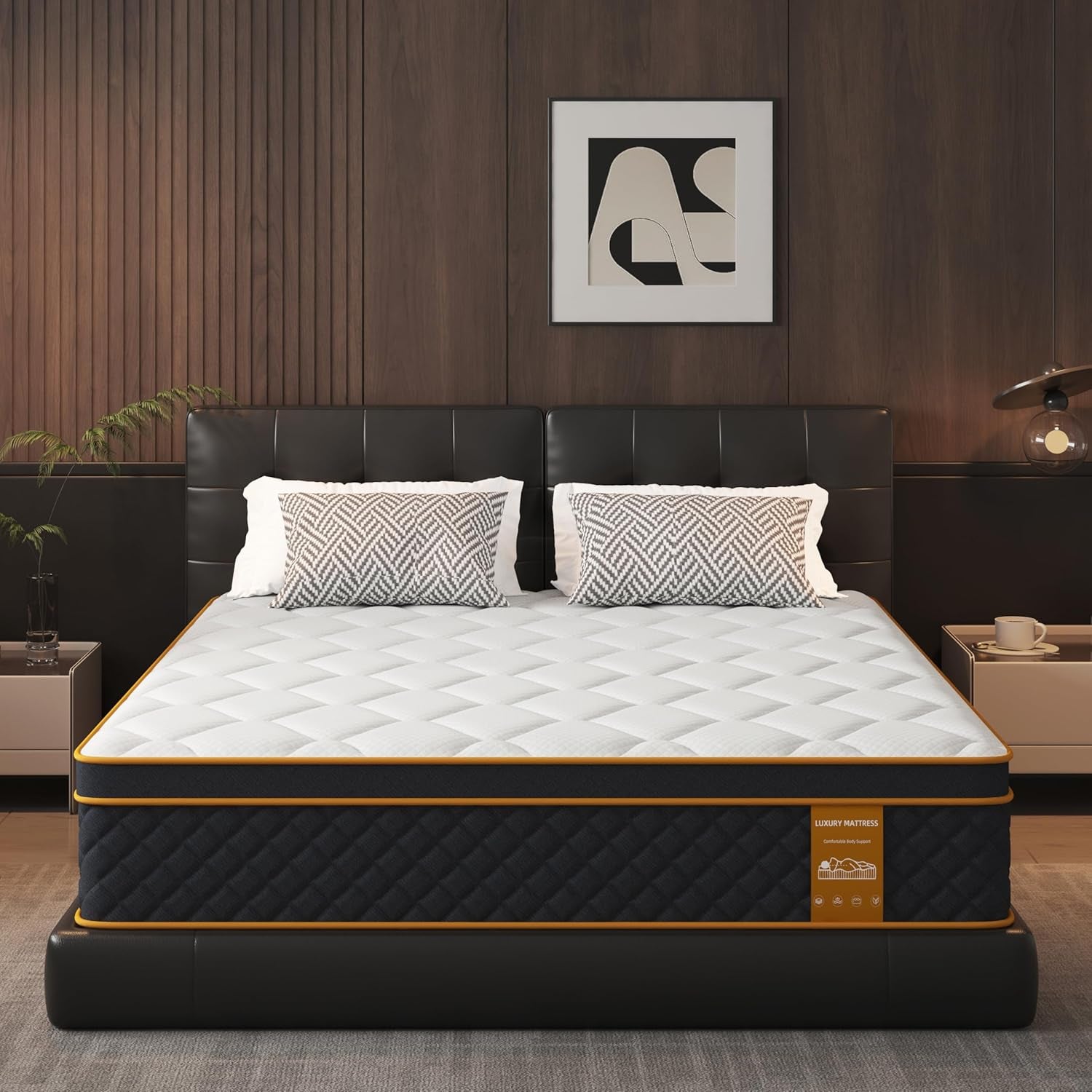 Full Size Memory Foam Hybrid Mattress UltraComfort-0