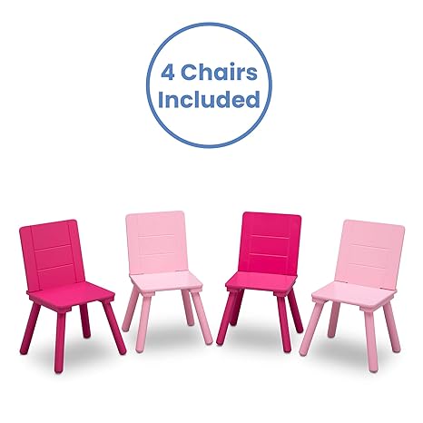 Delta Children toddler play table and chairs