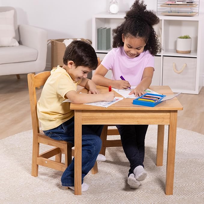 Wooden kids playroom furniture by Melissa & Doug