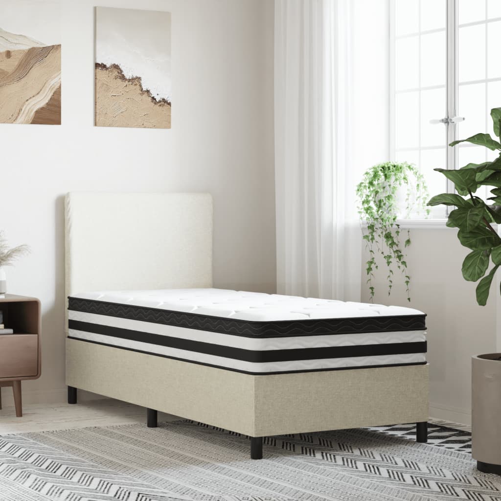 NNEVL Pocket Spring Mattress Medium 90x190 cm-1
