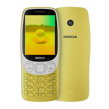 Nokia 3210 4G mobiltelefon, DS, Arany (3210 4G DS, GOLD DOMINO)-0