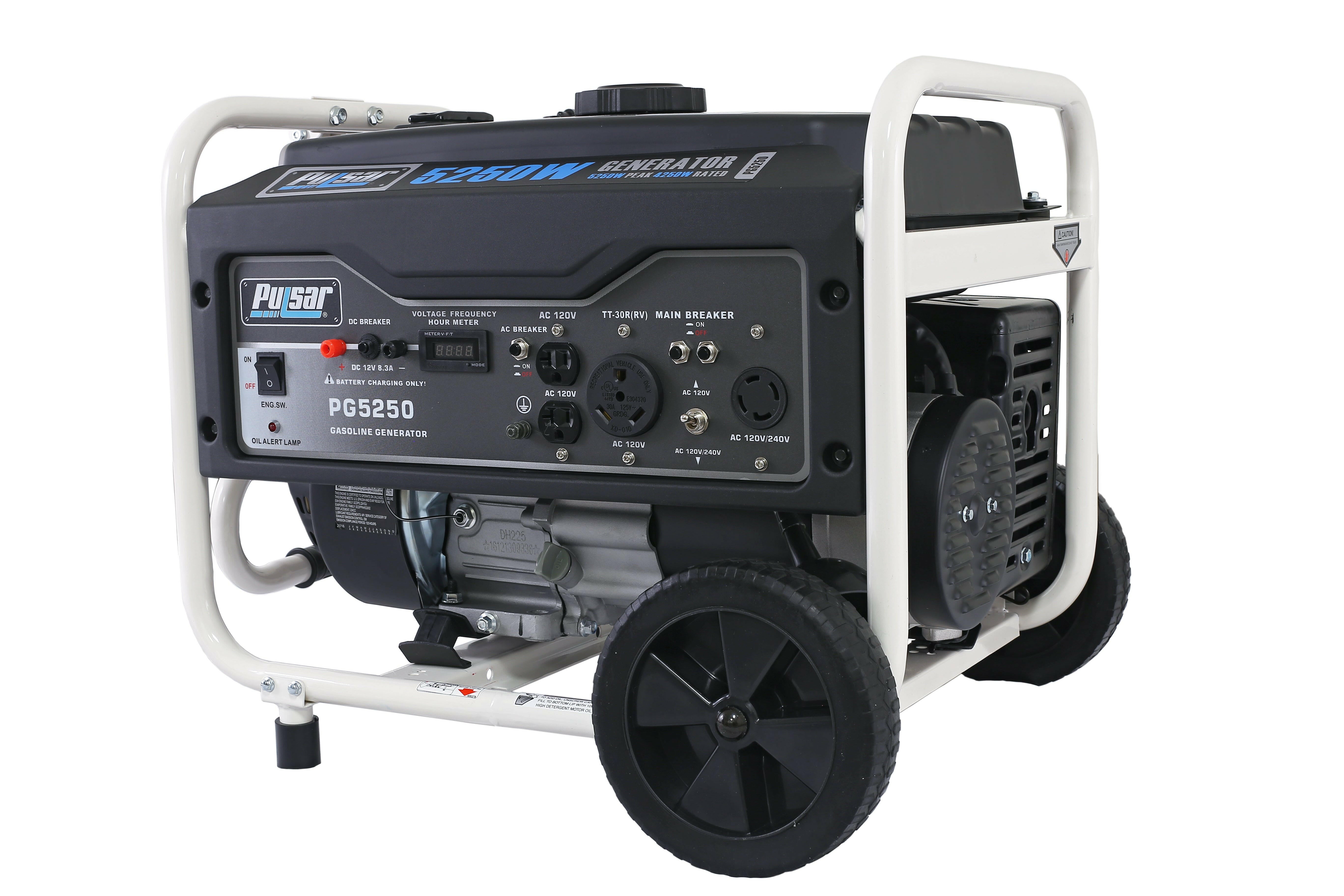 Pulsar 5250 Peak Watt Gas-Powered Portable Generator-1