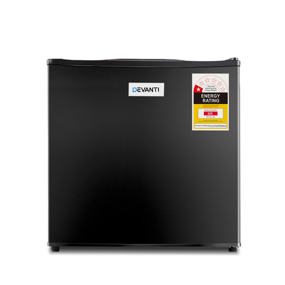 NNEDSZ 48L Portable Mini Bar Fridge - Black-1