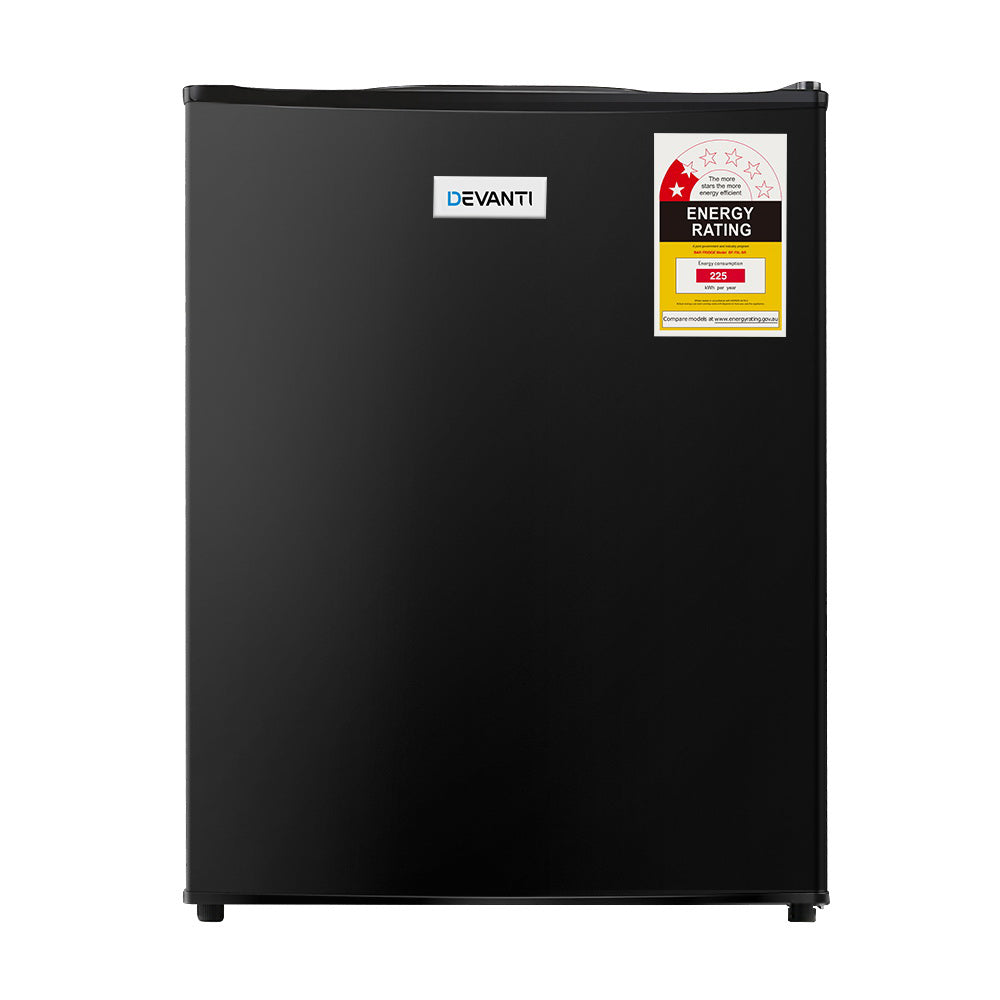 NNEDSZ 70L Portable Mini Bar Fridge - Black-2
