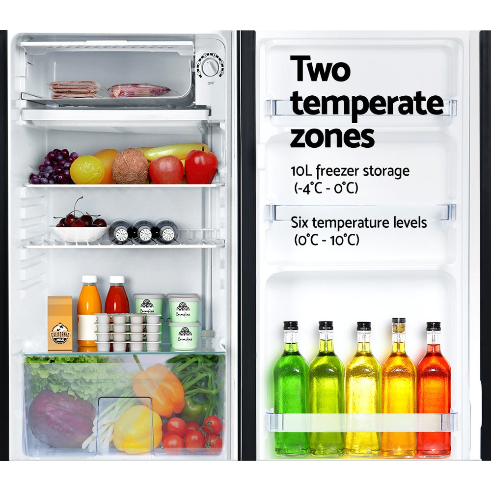 NNEDSZ 95L Bar Fridge Black-3