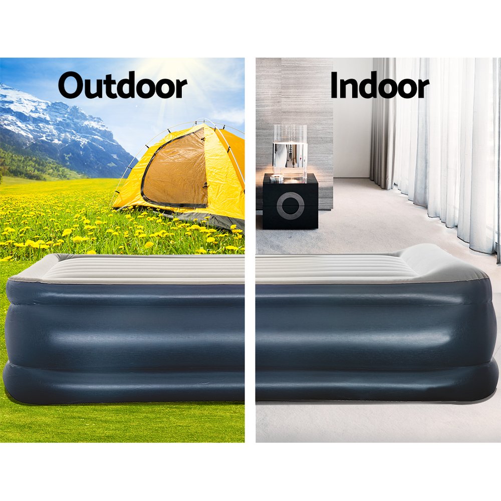 NNEDSZ Air Bed Inflatable Mattress Queen-1