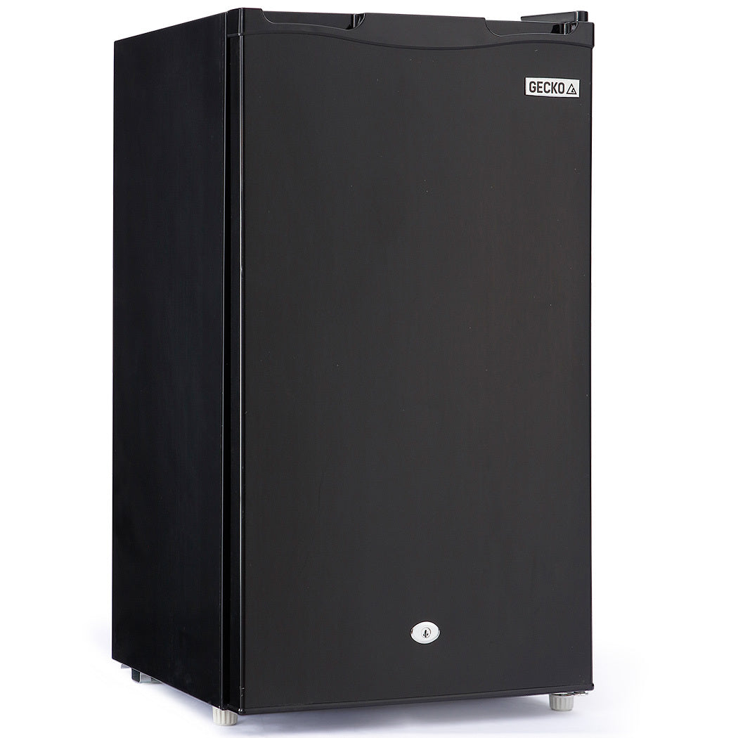 NNEMB 95L Portable Upright Fridge and Freezer 12V/24V/240V for Camping-Caravans-Black-0