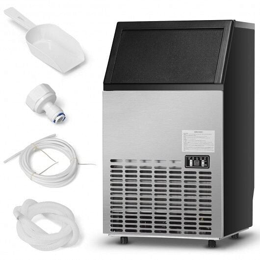 Portable Built-In Stainless Steel Commercial Ice Maker-2