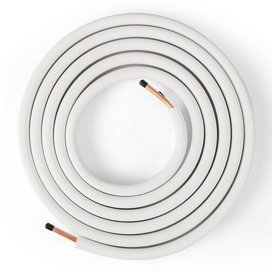 25 Feet Mini Split Line Set with 1/4 Inch and 1/2 Inch O.D. Copper Pipes Tubing-4