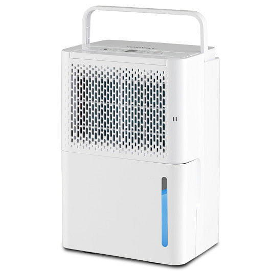 2000 Sq. Ft 32 Pint Dehumidifier with Continuous/Drying/Auto Mode-White-0