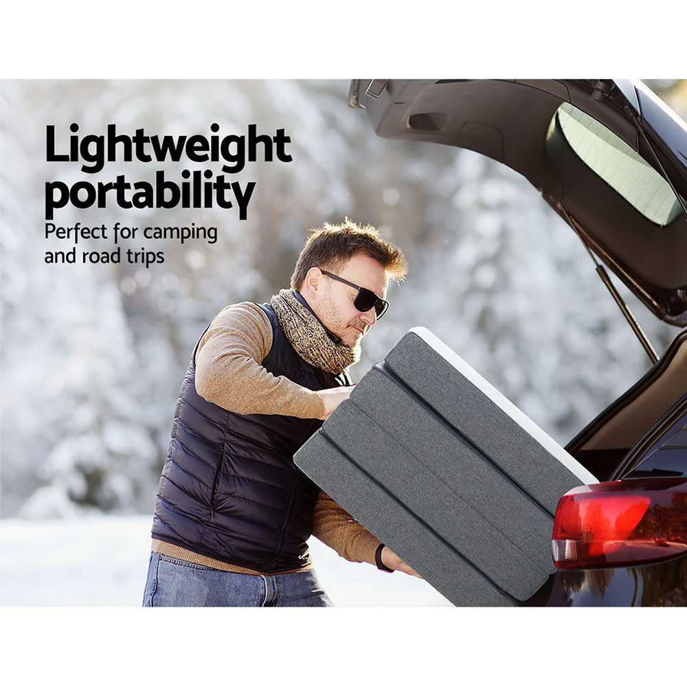 NNEDSZ Bedding Folding Mattress Camping Foldable Portable Mattress Floor Bed-3