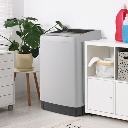 Full-Automatic Washing Machine Washer and Spin Combo-Grey-0