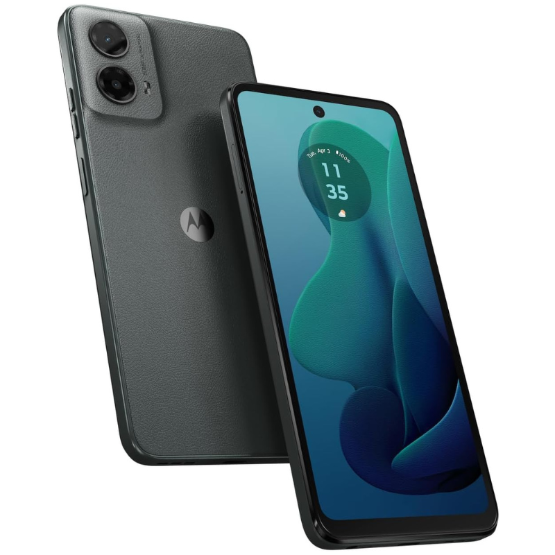 Motorola Moto G 5G 2024 Smartphone Sage Green Front View