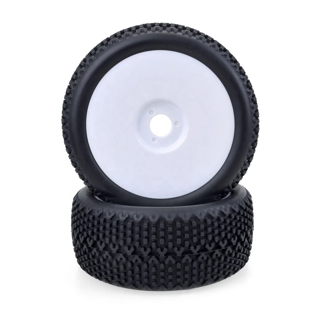 4PCS 1/8 RC Off-Road Tyre 120MM 112MM Buggy Car Tires Wheels 17Mm Hub Hex Wheel Rim for 1/8 RC Car Redcat Team HSP-1