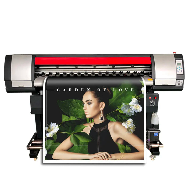 1440Dpi Vinyl Plotter Ecosolvent Xp600 Flex Printing Machine Wide Format 1.6 M-0
