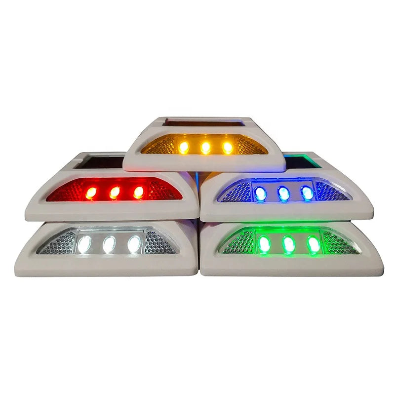 USA Brand Solar Panel with Fast Charge Rate Aluminium cat Eye for Middle of Road for Highway Urban solar Road Stud-3