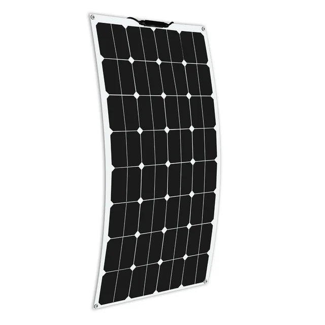 100W SOLAR PANEL Flexible Kit Light Semi Solar Panel for Caravan Homes Energy Monocrystalline Cell 100w 100 Watt 12v-0