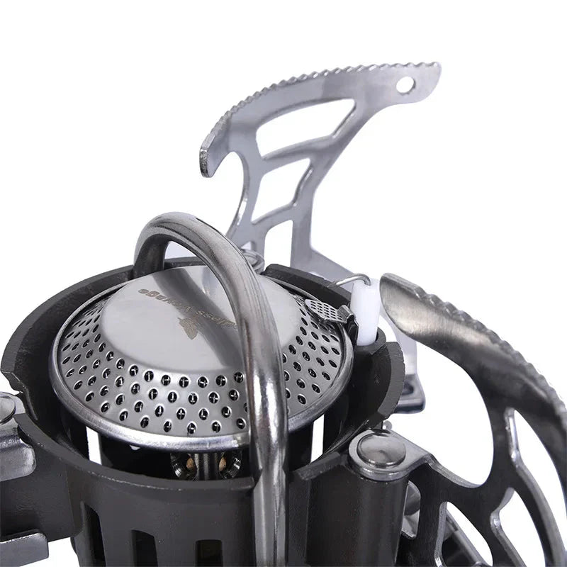 3500W Foldable Camp Gas Stove Silver-3