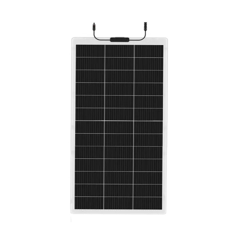 Whole Sale 150W Transparent Flexible Solar Panel 24V Flexible Solar Panel for Car Roof-0