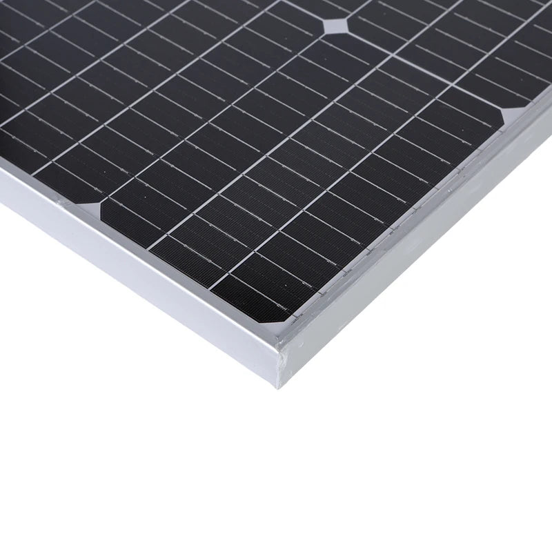 Shenzen 50 Watt Black N-Type Monocrystalline Silicon Solar Panel for Home Use RV Battery China Solar Photovoltaic Panels-4