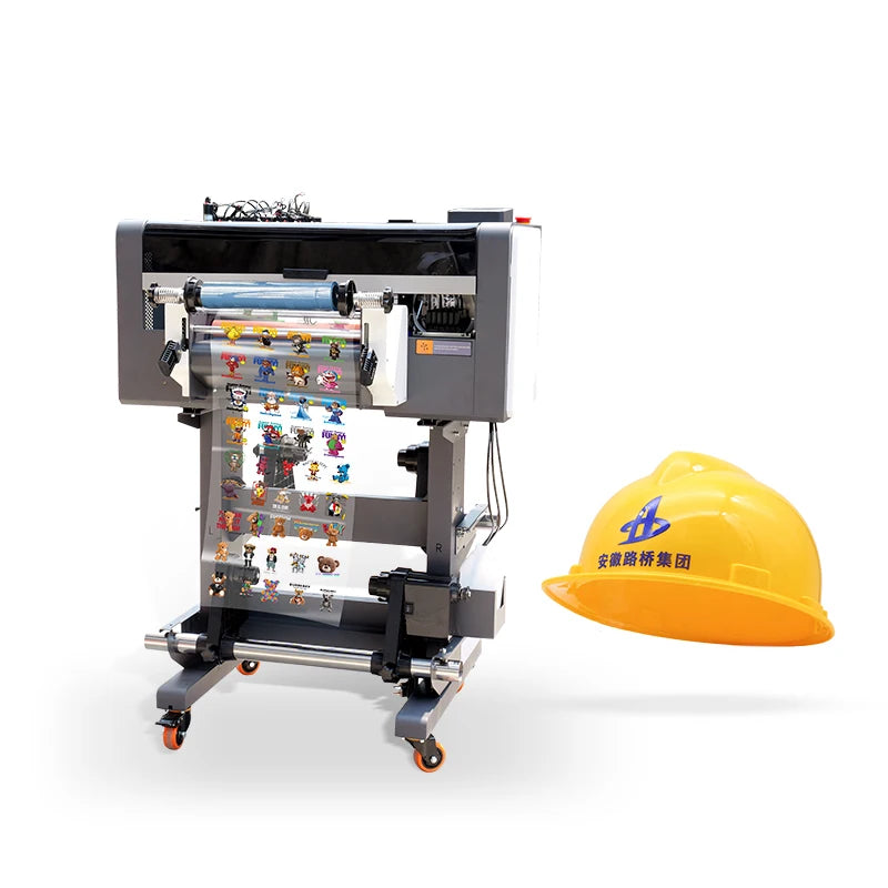 Rainbow A3 Printer DTF UV New Model UV DTF Printing Machine with Laminator 2 in 1 UV Flatbed Printer-4