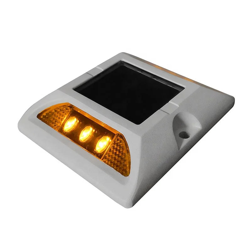 USA Brand Solar Panel with Fast Charge Rate Aluminium cat Eye for Middle of Road for Highway Urban solar Road Stud-1