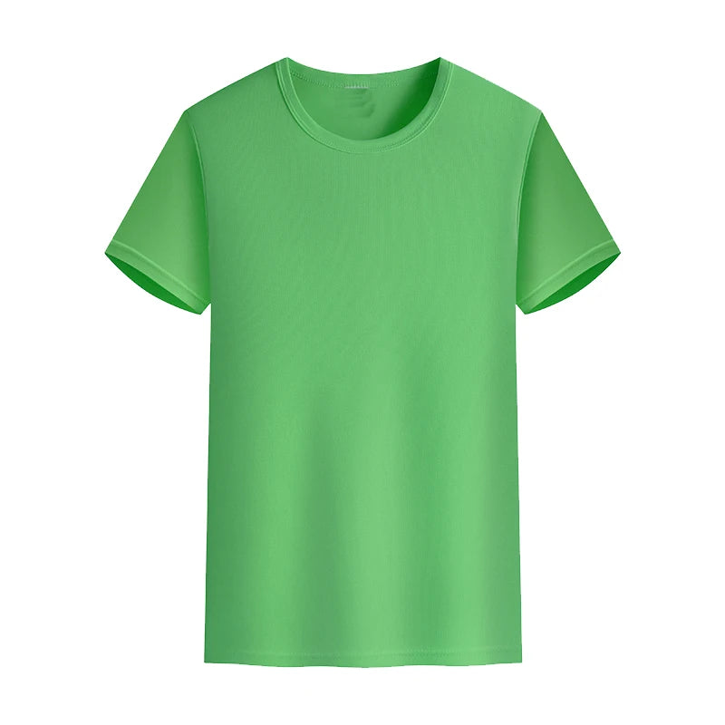 Blank O-Neck Men Cotton Tshirt Polyester Print Customize T-Shirt T Shirts Custom Printing-16