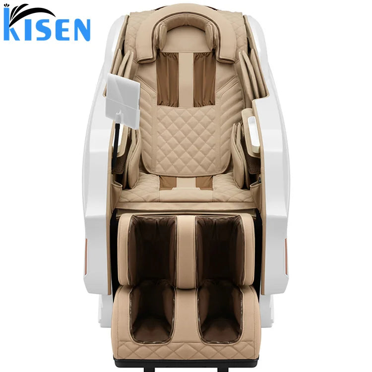 Kisen Latest Design Modern Style Voice Remote Control Top End High Quality Full Body Massage Chair-2