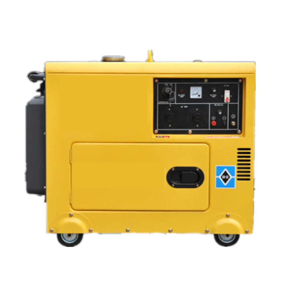 Factory 220/380V 5KVA 8KVA 10kva Silent diesel Generator 1/3 Phase diesel Home Generators-0