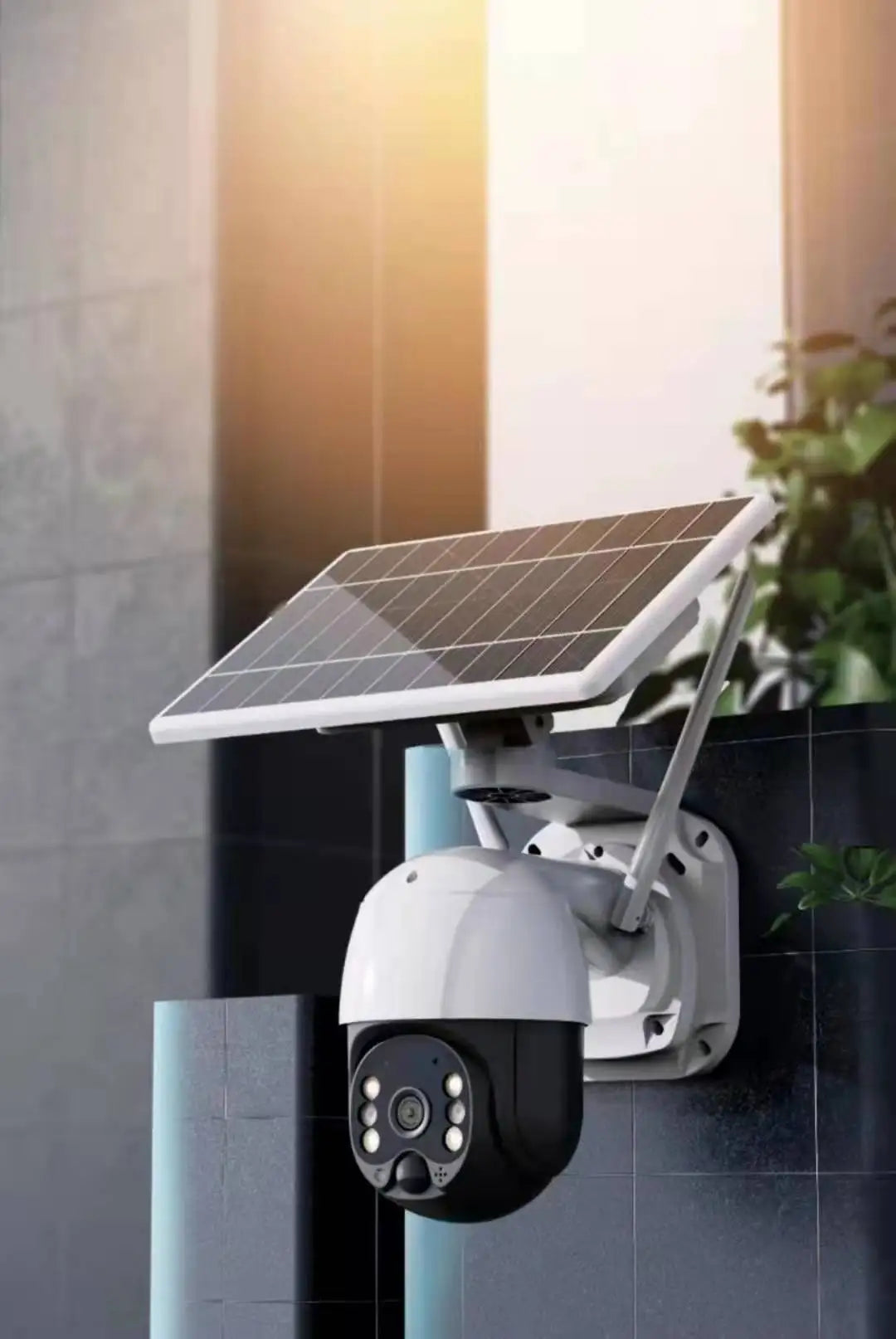 ICSEE 4MP 4G Wifi Outdoor Solar Camera CCTV Powered Wireless 4G PTZ Camera Solar Panel 4G ICSEE Wifi Security Camera-5