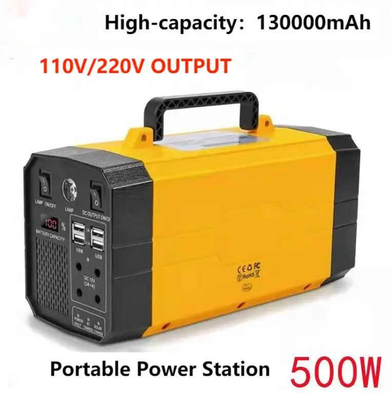 Outdoor Portable Solar Power Station Outdoor Energy Power Supply 220v 50hz 110v 60hz 288Wh 12V 26Ah 3.7V 75000mah-3