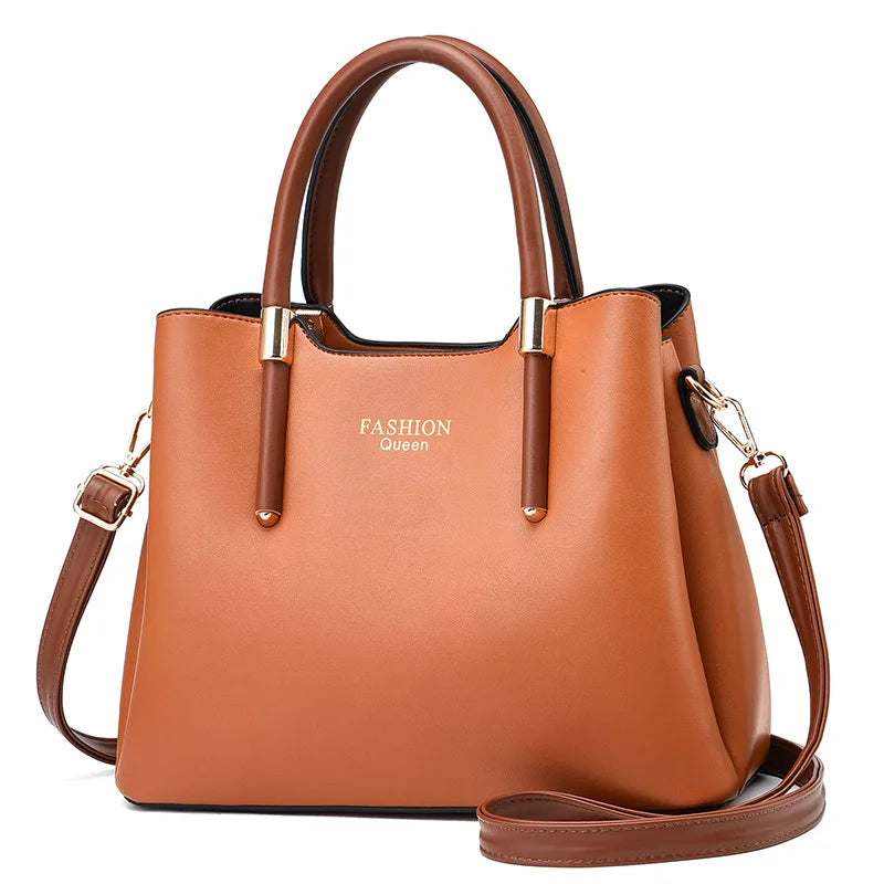Simple Advanced All-match Commuting Women Hand Bags Handbags Big Shoulder Cross Body Bag-10