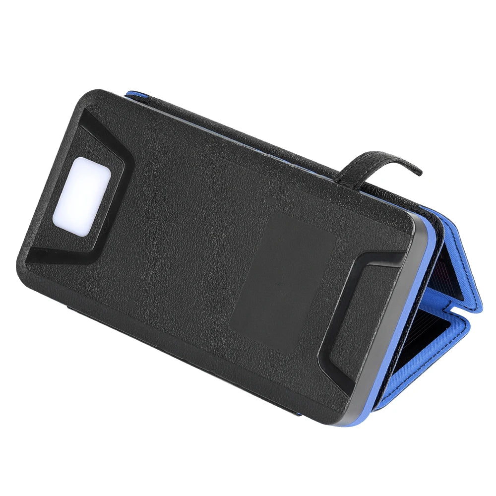 New Product Ideas 2025 Electronics Portable Foldable Solar Panel Large Capacity 20000mAh Wireless Charging Solar Power Bank-1