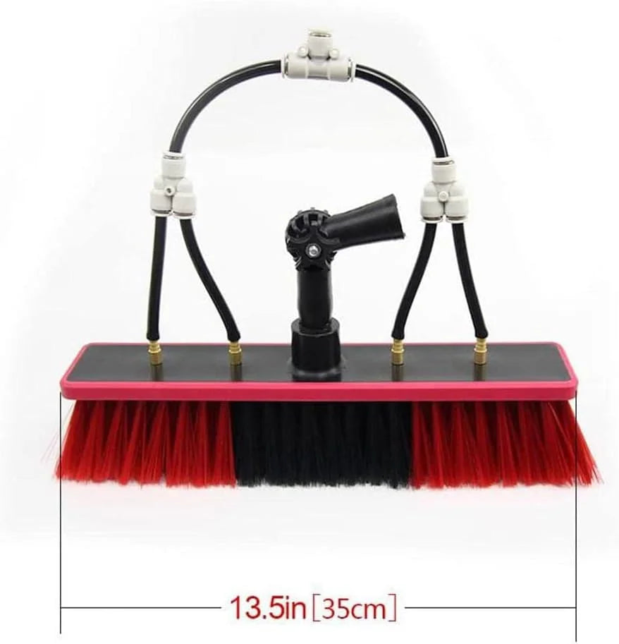 Best Selling Easy Handle Solar Panels Cleaning Brush Water Fed Brush Window Cleaning Kit Telescopic Aluminum Water Fed Pole-1