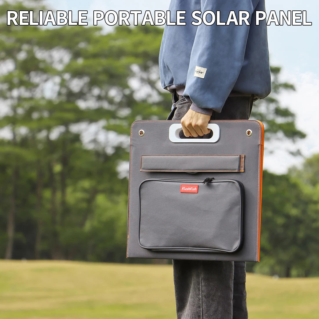 Monocrystalline 60W Solar Charger Charging Outdoor Camping 50w Folding Foldable Portable Solar Panels for Mobile Cell Phone-4