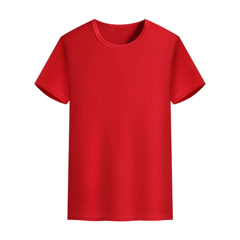 Blank O-Neck Men Cotton Tshirt Polyester Print Customize T-Shirt T Shirts Custom Printing-12