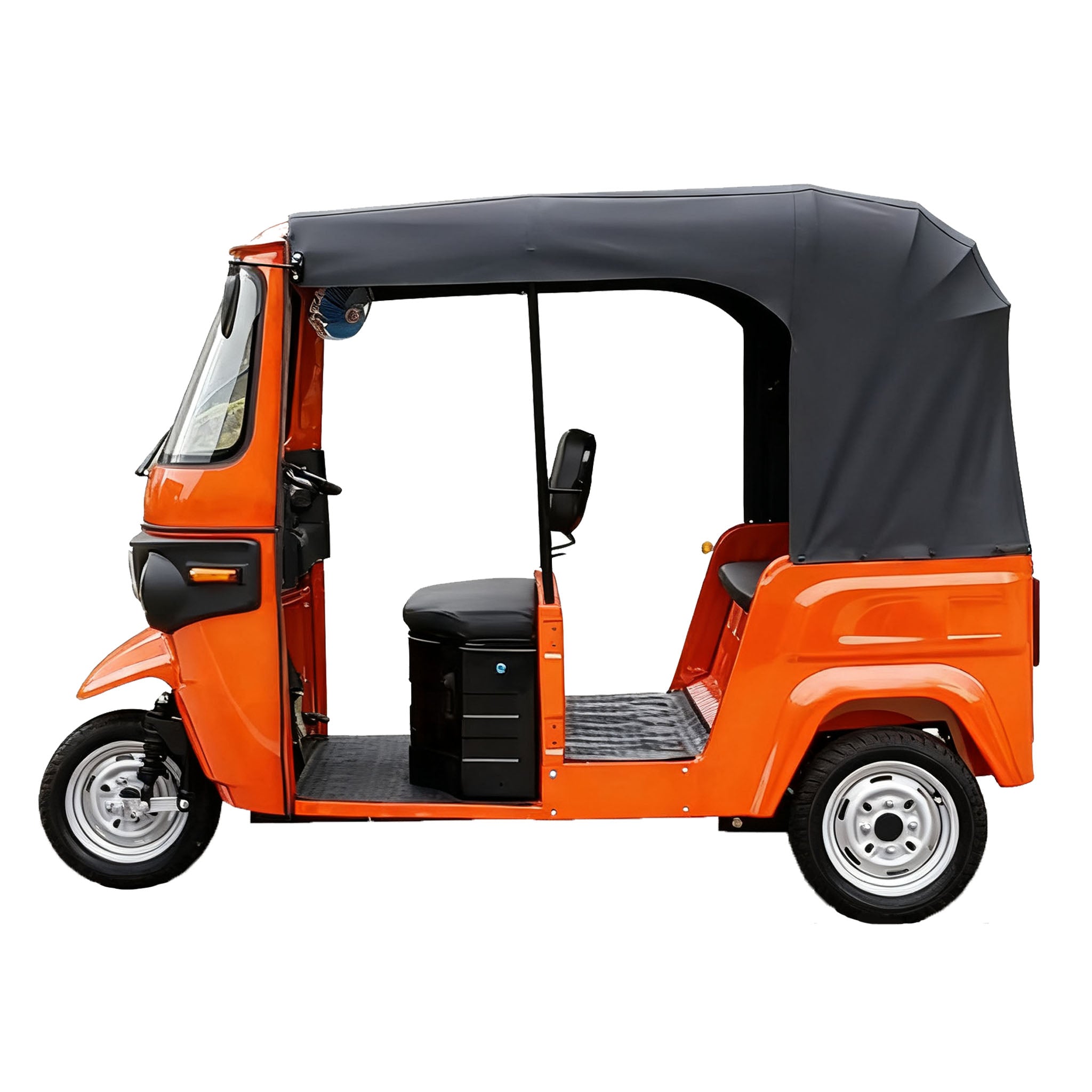 Georbella enclosed electric tricycle front view
