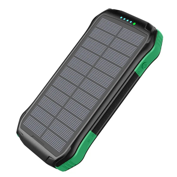 16000mAh Solar Power Bank Shockproof PD18W Portable Battery IP65 Waterproof Wireless Battery-6