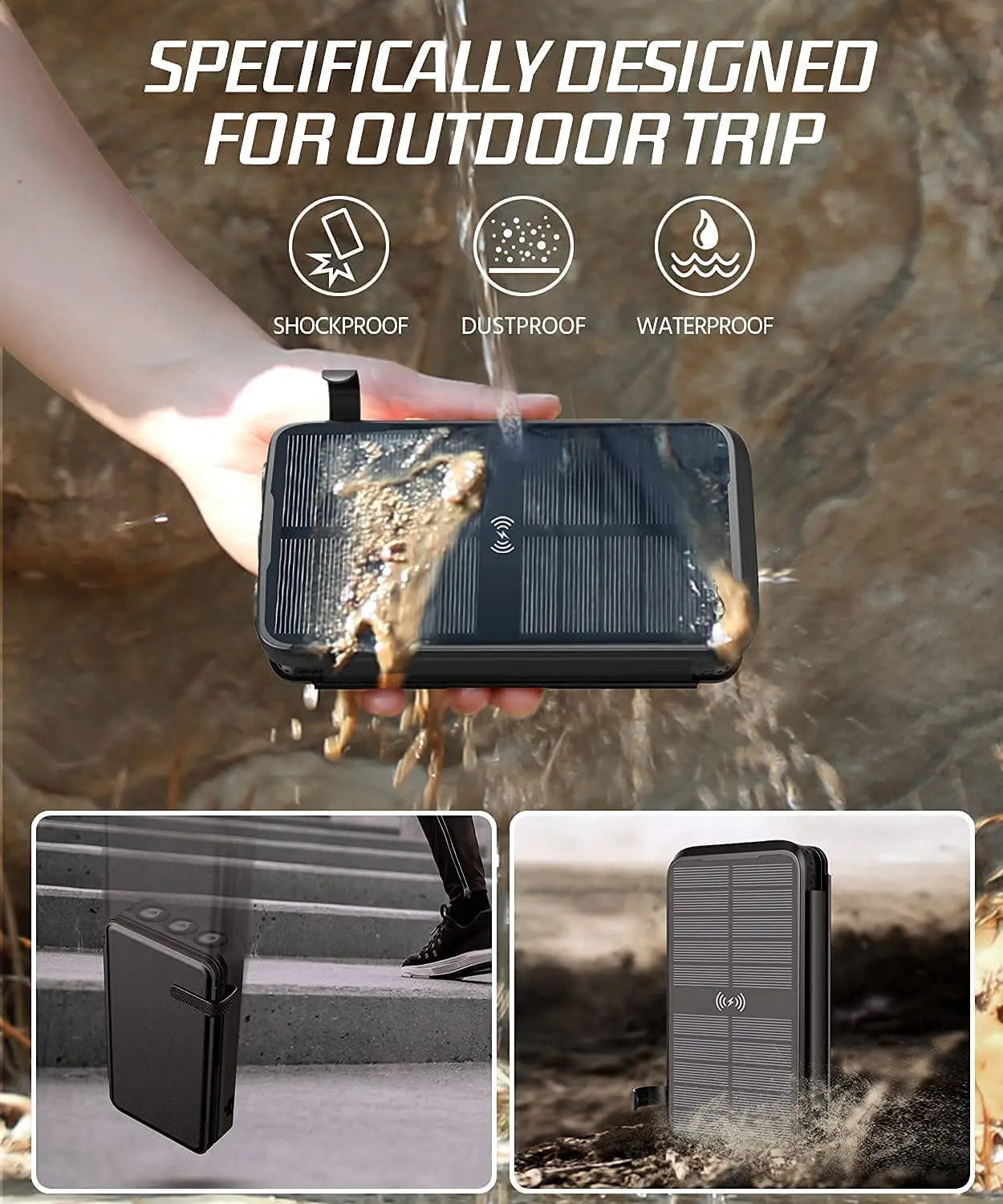 Foldable Solar Panel Portable Mobile Phone Solar Panel Solar Panel Charger for Laptop-2