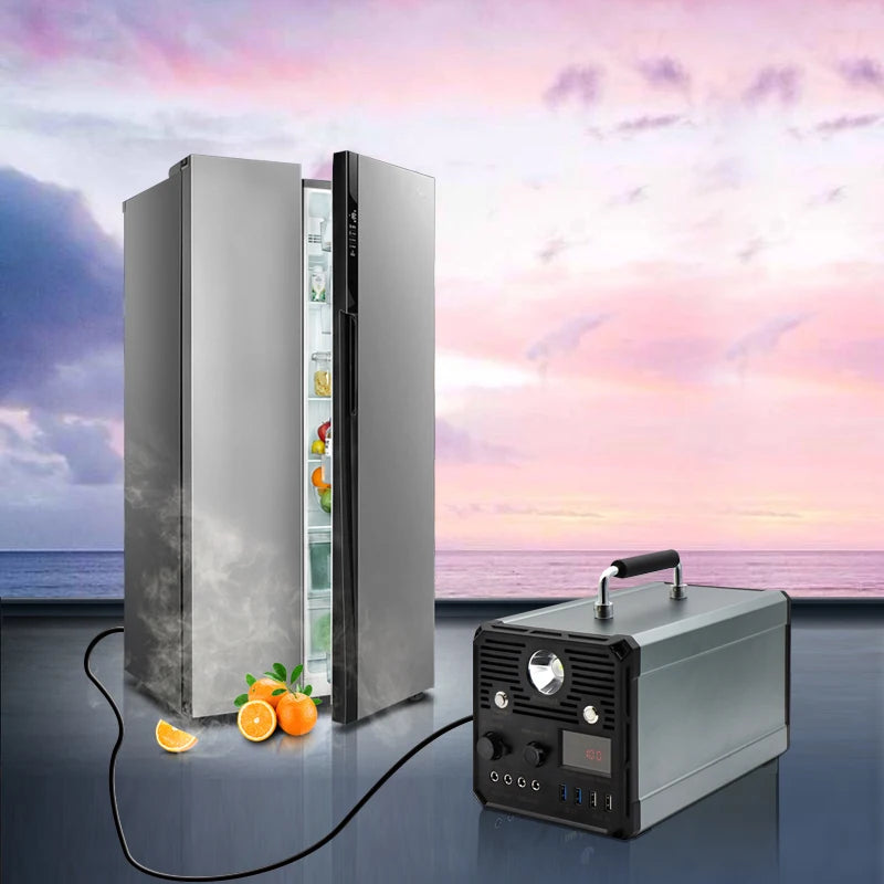 1000W 110V/220V AC 3.7v 120000mah Camping Power Station 1000W 110V/220V AC 3.7v 120000mah Lithium Battery Solar Generators for-2